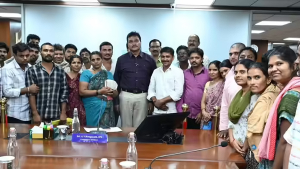 hydra said good news to poor people double bedroom houses to the poor with cm revanth instructions