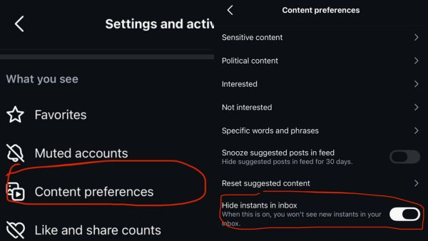 How To Turn Off Instagram Instants Step By Step Guide To Disable Hide Instants In Inbox Feature On App