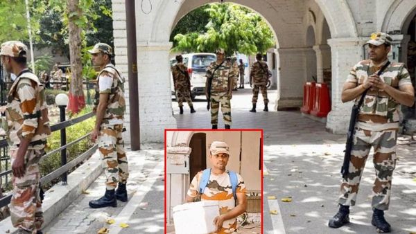 ITBP Troops Surround Kanpur Commissionerate Seeking Justice For Soldier Whose Mother Lost Hand To Negligence ITBP Troops Surround Kanpur Commissionerate Seeking Justice For Soldier Whose Mother Lost Hand To Negligence
