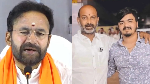 Kishan Reddy responded on bandi bhageerath pocso case said that case in police hands