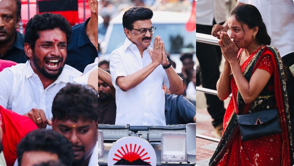 MK Stalin s Kolathur Visit Turns Emotional as Women Break Down Following Constituency Defeat MK Stalin s Kolathur Visit Turns Emotional as Women Break Down Following Constituency Defeat