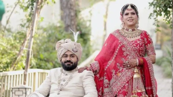 marriage-of-bjp-leader-gaurav-chaudhary-and-samajwadi-party-mp-dharmendra-yadav-ex-wife-monika-yadav