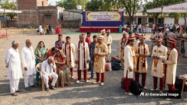 MP Marriage Scam 42 Grooms Duped in Fake Mass Wedding Ceremony Fraudsters Arrested Details