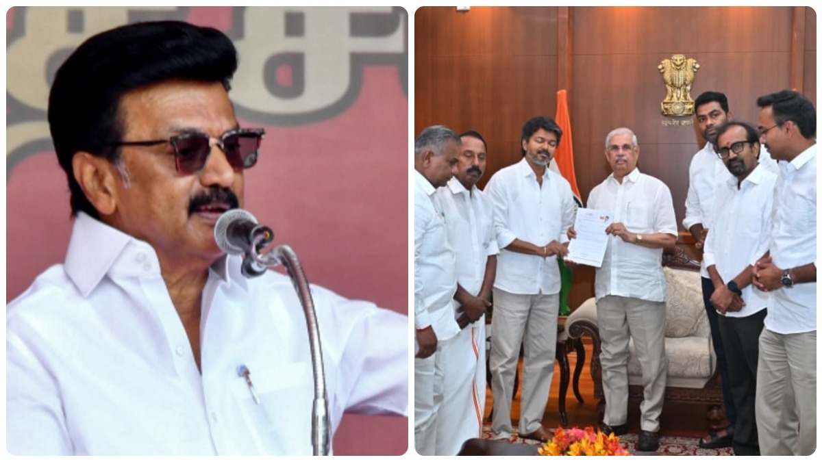 తమిళనాడు గవర్నర్ కు స్టాలిన్ కీలక వినతి..! విజయ్ ఖరారవుతున్న వేళ..!