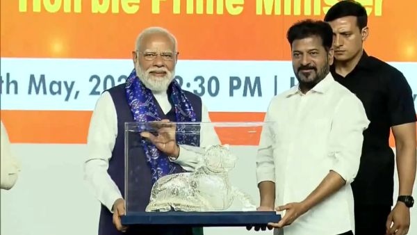 PM Modi In Hyderabad CM Revanth Reddy Garu Are You Listening Railway Budget Hiked By 500 Percent