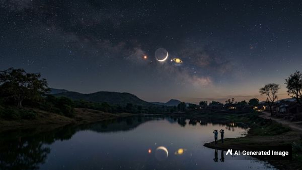 Celestial Wonder Crescent Moon Joins Mars Saturn and Neptune in a Rare Night Sky Alignment This May 2026 Celestial Wonder Crescent Moon Joins Mars Saturn and Neptune in a Rare Night Sky Alignment This May 2026