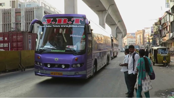 AP Govt Enforces Strict 80kmph Speed Limit amp amp Live GPS Tracking for All Private Travel Buses