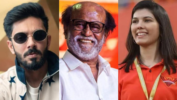 Rajinikanth Acting as an Intermediary for the Marriage of Anirudh and Sunrisers Kaviya Maran Rajinikanth Acting as an Intermediary for the Marriage of Anirudh and Sunrisers Kaviya Maran