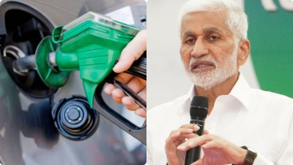 Minimal and Required Vijayasai Reddy Defends Petrol Diesel Price Hike Amid Global Energy Crisis