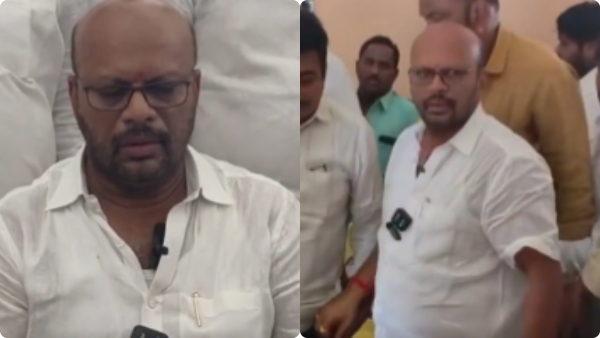 TDP Leader Varma Breaks Down at Press Meet After Being Removed as Pithapuram Incharge