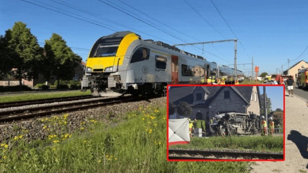 Belgium Train Accident Several Killed as Train Hits School Minibus at Buggenhout Level Crossing Belgium Train Accident Several Killed as Train Hits School Minibus at Buggenhout Level Crossing