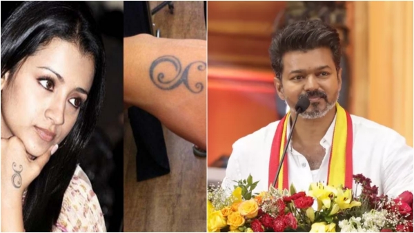Trisha Tattoo and Vijay Is There a Hidden Connection Netizens Are Buzzing With Theories Trisha