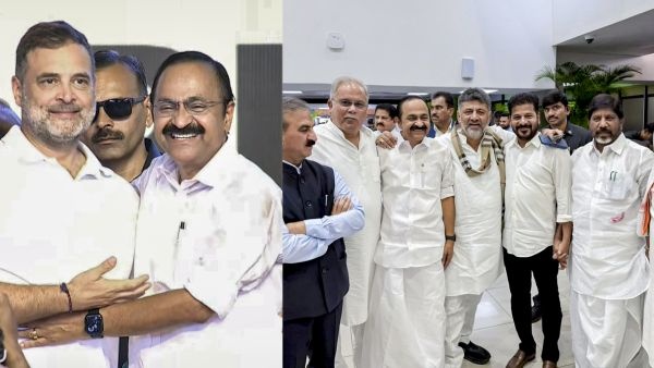 Kerala New CM VD Satheesan Takes Oath Rahul Gandhi And Top Congress Leaders Attend Mega Event In Thiruvananthapuram Kerala New CM VD Satheesan Takes Oath Rahul Gandhi And Top Congress Leaders Attend Mega Event In Thiruvananthapuram