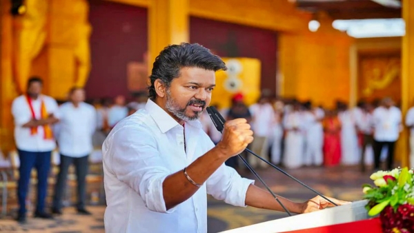 Vijay TVK Warns of Mass Resignations 107 MLAs to Step Down if DMK-AIADMK Stake Claim for Govt Row