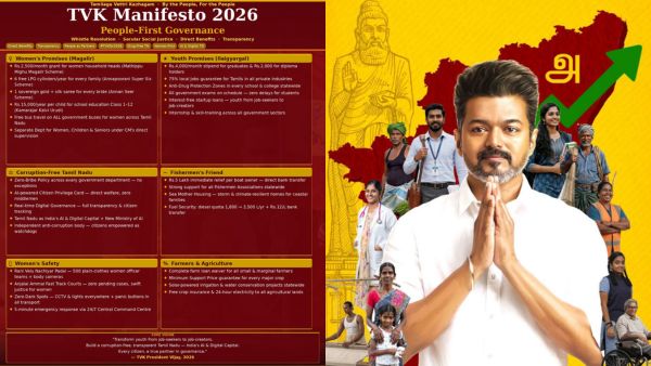 Vijay Welfare Challenge Can Tamil Nadu Afford Rs 42000 Crore Additional Burden for Manifesto Promises