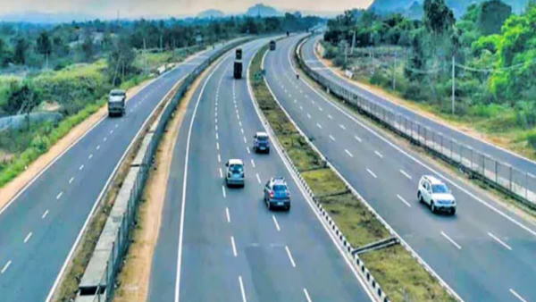 access controlled greenfield highway AP constructing a new 6-lane Highway from Koduru to Muppavaram