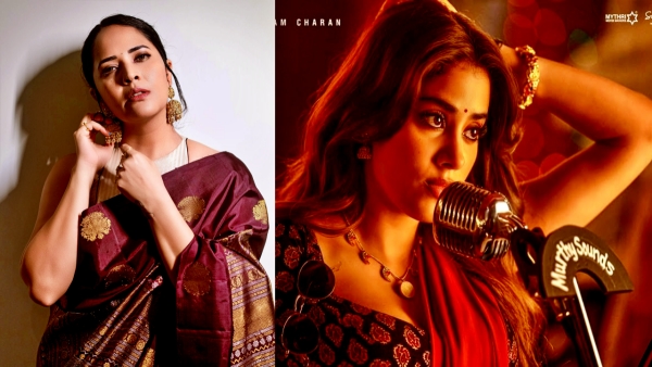Anasuya Posts on Peddi movie Controversy Goes Massively Viral on Social Media Huge Buzz Created Anasuya Posts on Peddi movie Controversy Goes Massively Viral on Social Media Huge Buzz Created