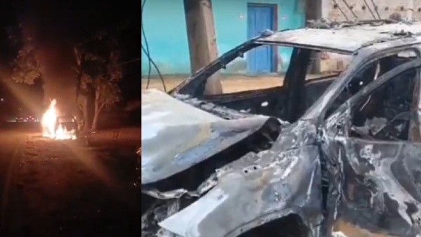 Chhattisgarh Horror BJP Leader Burnt Alive in SUV Over Sand Mining Dispute Full Details Here Chhattisgarh Horror BJP Leader Burnt Alive in SUV Over Sand Mining Dispute Full Details Here
