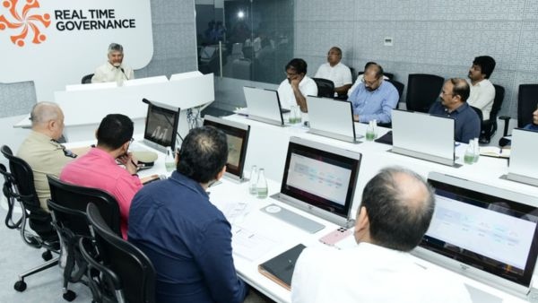 AP CM Chandrababu Orders Officials to Resolve Public Grievances with a Humane Approach in RTGS Review