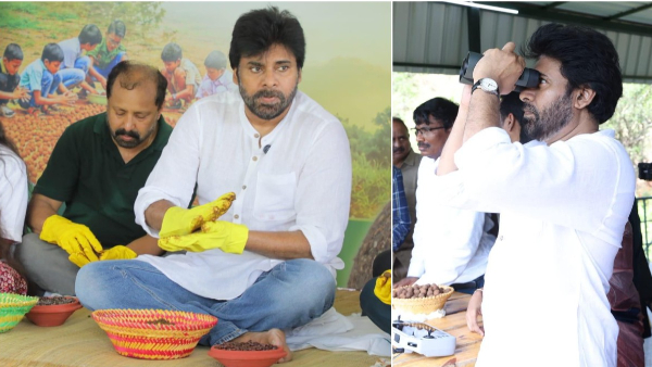 Deputy CM Pawan Kalyan Joins Women and Children in Shaping 2 5 Crore Mass Seed Ball Deployment in AP