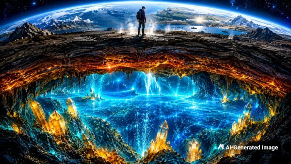 Massive Hidden Ocean Found 700km Below Earth s Crust Total Water Volume Surpasses Surface Oceans Combined Massive Hidden Ocean Found 700km Below Earth s Crust Total Water Volume Surpasses Surface Oceans Combined