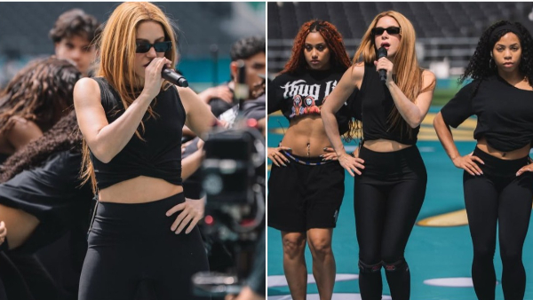 Global popstar Shakira Salma Hayek Burna Boy Gears Up for FIFA Opening Ceremony Rehearsals tonight Global popstar Shakira Salma Hayek Burna Boy Gears Up for FIFA Opening Ceremony Rehearsals tonight
