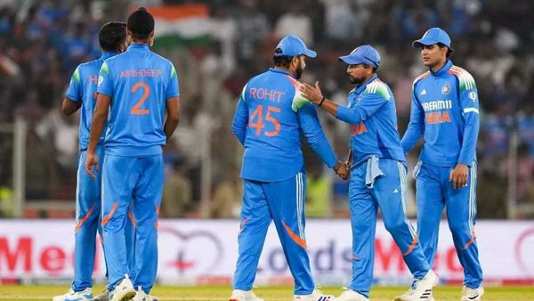 Indian cricketers celebrating after maintaining top spot in rankings Indian cricketers celebrating after maintaining top spot in rankings