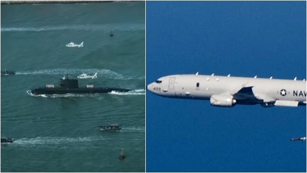 India Chases Pakistan Advanced Hangor Submarine with P-8I Neptune in Arabian Sea India P-8I Neptune India Chases Pakistan Advanced Hangor Submarine with P-8I Neptune in Arabian Sea India P-8I Neptune
