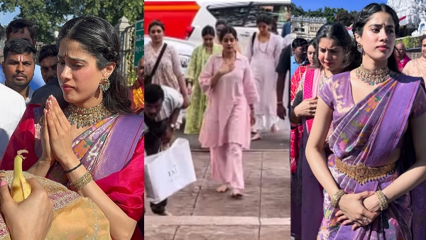 actress-janhvi-kapoor-visits-lord-venkateswara-temple-at-tirumala-on-the-occassion-on-her-peddi-movi