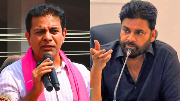AP Deputy CM Pawan Kalyan Reacts to Telangana politicians comments and KTR Comments at Amaravati