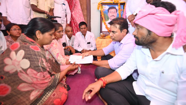 KTR Message to Farmers in Adilabad says Grab Hope for Next Two Years KCR Will Care for You