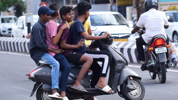 Alert on minor driving Warangal Police Commissioner warns that vehicle owners and parents will face jail if minors drive