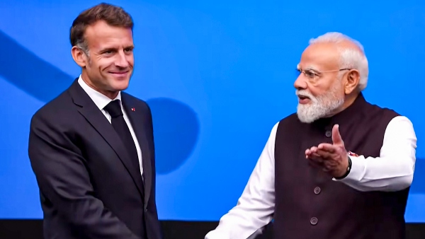 PM Modi French President Macron Inaugurate Bharat Innovates in Nice Hold Key Bilateral Talks