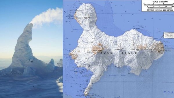 Mount Erebus Volcano Antarctica Volcano Blasts Over Eighteen Crore Rupees Worth of Gold Daily Into Air