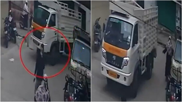 Musheerabad Bolakpur Accident Young Child Crushed to Death by Mini-Van in Hyderabad accident news