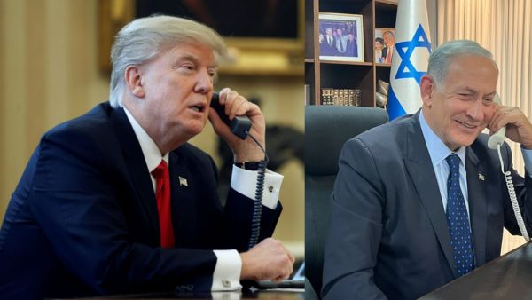 Trump Talks To Netanyahu On Great Iran Settlement Deal Strait Of Hormuz To Reopen Post Signed Treaty