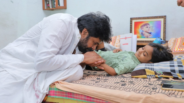 Pawan Kalyan AP Deputy CM Honors Little Fan Niranjan s Wish Inquires Health and Promises Prayers
