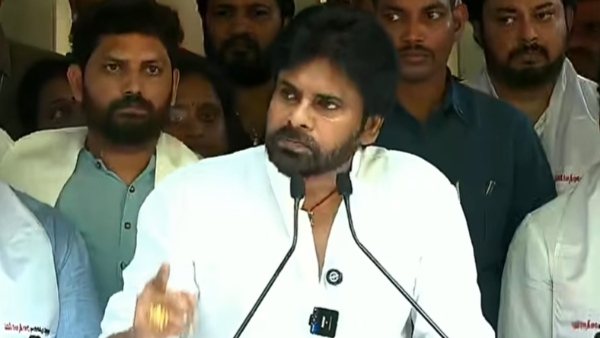 Pawan Kalyan Serious on Warnings from Telangana Politicians Asks If State Is Their Property