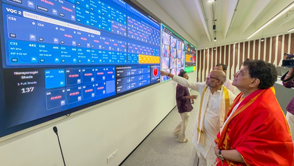 Piyush Goyal Praises AI-Driven Devotee Services at Tirumala After Lord Venkateswara Darshan