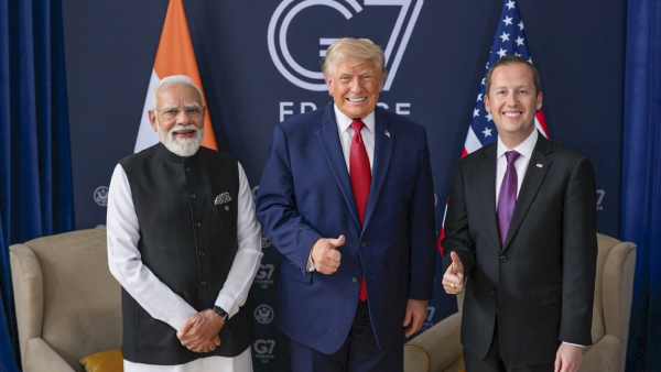 PM Modi Donald Trump call Doesn t Sleep He is Like Me Donald Trump Wanted to Call Modi at 6 AM Says US Envoy
