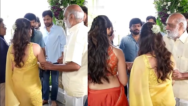 Raghavendra Rao Faces Backlash After Viral Video with Keerthy Suresh and Krithi Shetty Details Raghavendra Rao Faces Backlash After Viral Video with Keerthy Suresh and Krithi Shetty Details