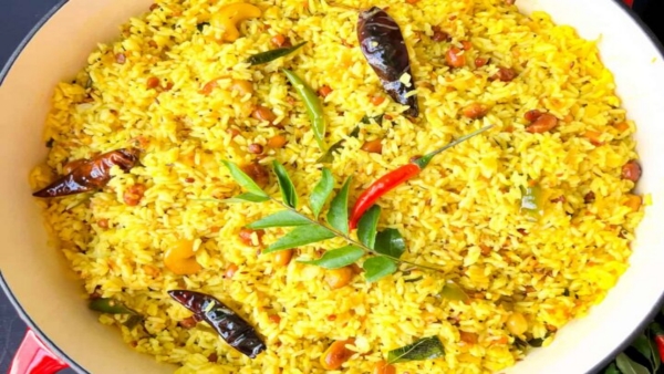 RawMango Pulihora Easy Recipe Add This One Special Item and Get Restaurant-Level Amazing Taste RawMango Pulihora Easy Recipe Add This One Special Item and Get Restaurant-Level Amazing Taste