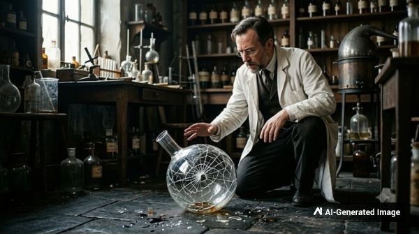 How Edouard Benedictus s 1903 Lab Accident Accidentally Invented Modern Shatterproof Laminated Safety Glass How Edouard Benedictus s 1903 Lab Accident Accidentally Invented Modern Shatterproof Laminated Safety Glass