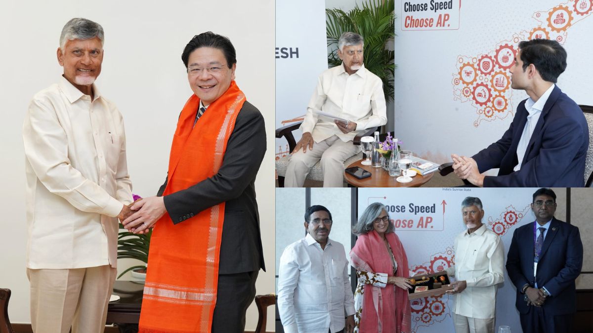 సింగపూర్ ప్రధానితో చంద్రబాబు భేటీ.. గూగుల్ క్లౌడ్ తో ఏఐ టాస్క్ ఫోర్స్