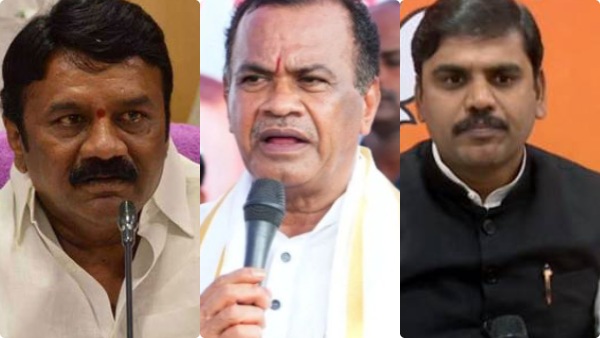 Komatireddy No Andhra Contractors Row BRS Leader Talasani Issues Resignation Challenge BJP Reacts