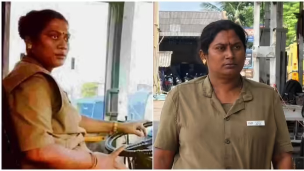 Transgender Sridevi from Pudukkottai has become Tamil Nadu s first transgender government bus driver in TNSTC