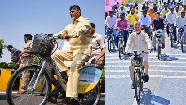 World Environment Day AP CM Chandrababu Naidu Urges Public to Ride Cycles and Plant Trees on June 5