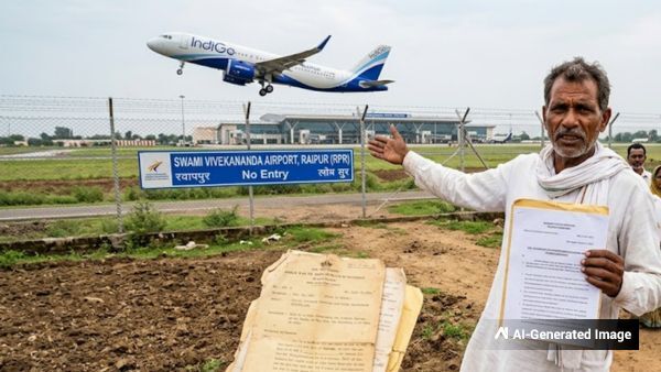 Raipur Airport Land Claim Farmer Seeks 3500 Cr Compensation In SC For WWII-Era Ancestral Plot Raipur Airport Land Claim Farmer Seeks 3500 Cr Compensation In SC For WWII-Era Ancestral Plot