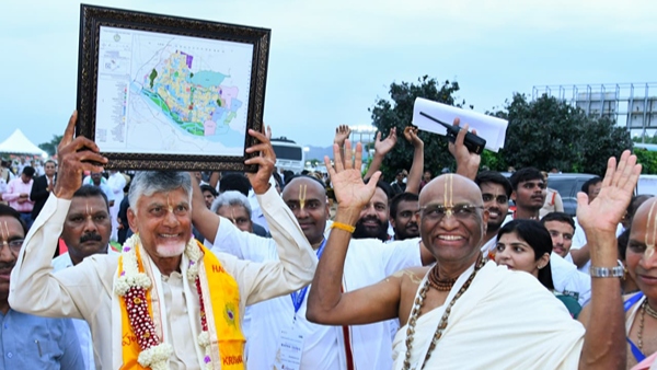 Chandrababu Flags Off Jagannath Rath Yatra Urges Stronger Spiritual Values for a Harmonious Society Chandrababu Flags Off Jagannath Rath Yatra Urges Stronger Spiritual Values for a Harmonious Society