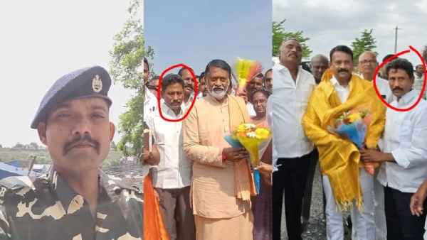 Army Jawan Serving in Jammu Kashmir Alleges TDP Leaders Trying to Encroach His Land in Nandyal Video Viral